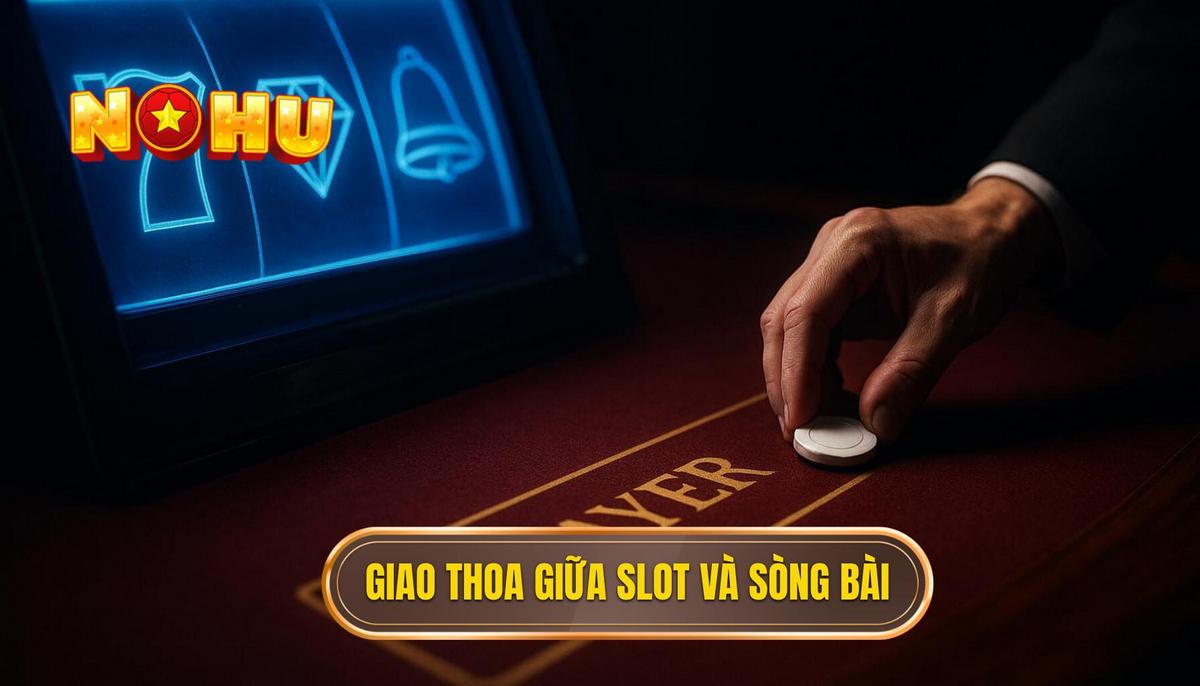 Sự giao thoa hoàn hảo giữa slot truyền thống và không gian sòng bài thượng lưu