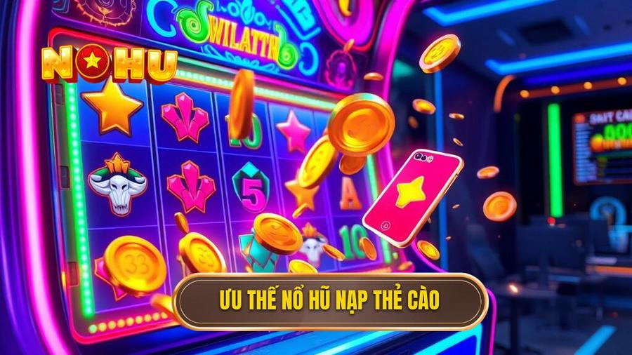 1. Ưu thế nổ hũ nạp thẻ cào