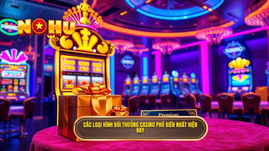 Các loại hình đổi thưởng casino phổ biến nhất hiện nay