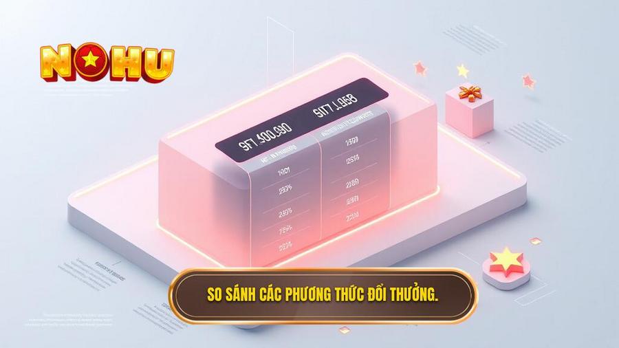 So sánh các phương thức đổi thưởng