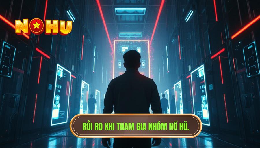 Những rủi ro tiềm ẩn khi tham gia nhóm nổ hũ