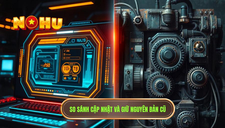 Bảng so sánh giữa việc Cập nhật và Giữ nguyên phiên bản cũ