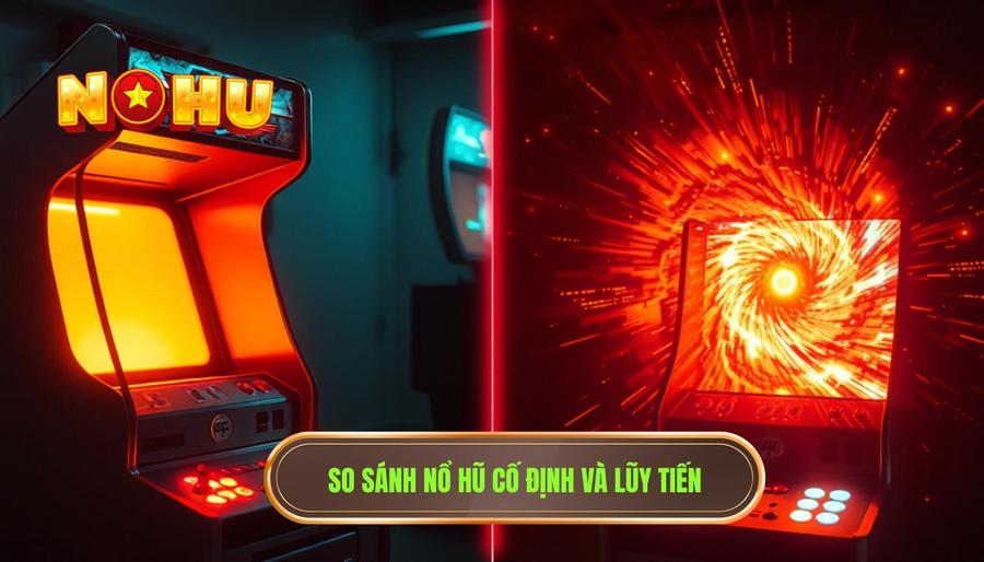 So sánh chi tiết: Nổ hũ cố định và nổ hũ lũy tiến khác nhau ra sao?